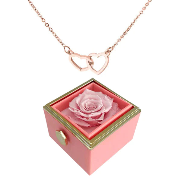 ROSE BOX™: STAINLESS STEEL NECKLACE