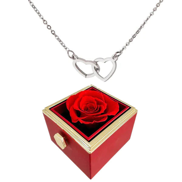 ROSE BOX™: STAINLESS STEEL NECKLACE