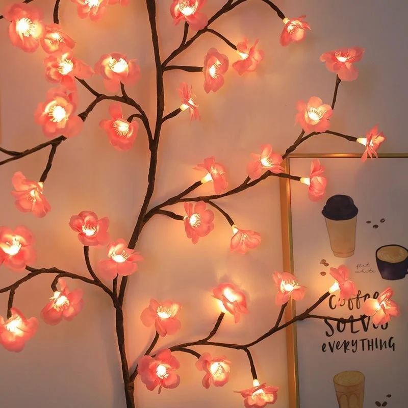6 feet Cherry Blossom Flower Tree Branch LED Light for Home Decor