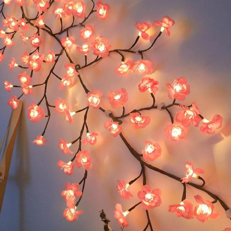 6 feet Cherry Blossom Flower Tree Branch LED Light for Home Decor