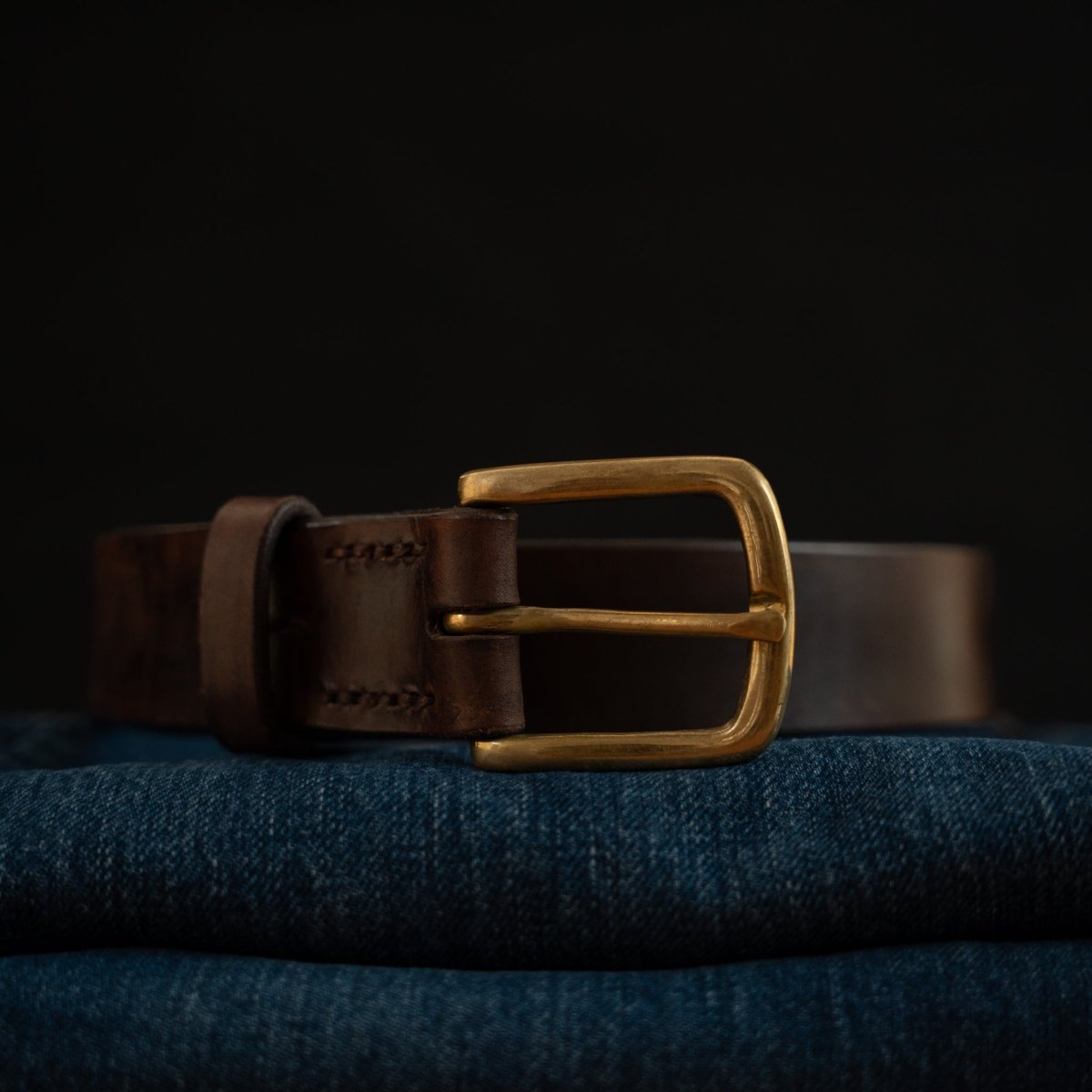 Premium Genuine Leather Belt for Men – Classic & Durable